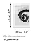 Uv-981 Baskılı Cam Dikdörtgen Duvar Tablosu 