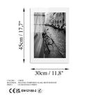 Uv-990 Baskılı Cam Dikdörtgen Duvar Tablosu 