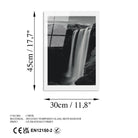 Uv-976 Baskılı Cam Dikdörtgen Duvar Tablosu 