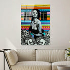 Uv-807 Baskılı Cam Dikdörtgen Duvar Tablosu 