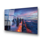 Uv-045 Baskılı Cam Dikdörtgen Duvar Tablosu 