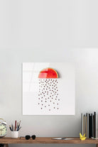 Uv Baskılı Cam Duvar Tablosu, Kare - 50x50 Cm - 0