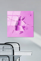 Uv Baskılı Cam Duvar Tablosu, Kare - 50x50 Cm - 1