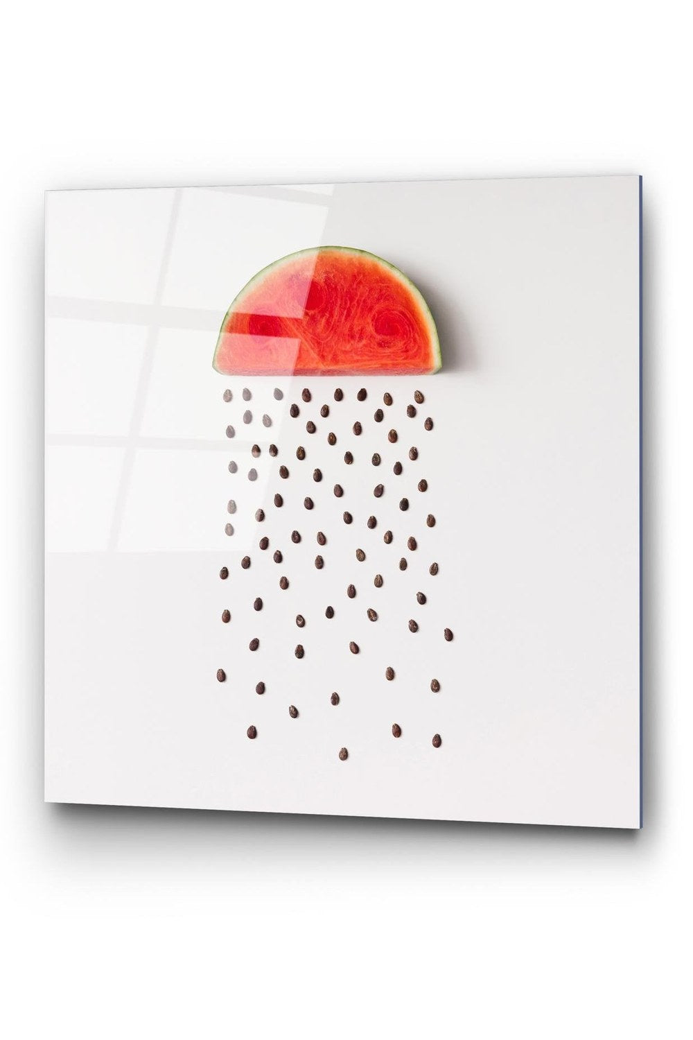 Uv Baskılı Cam Duvar Tablosu, Kare - 50x50 Cm - 5