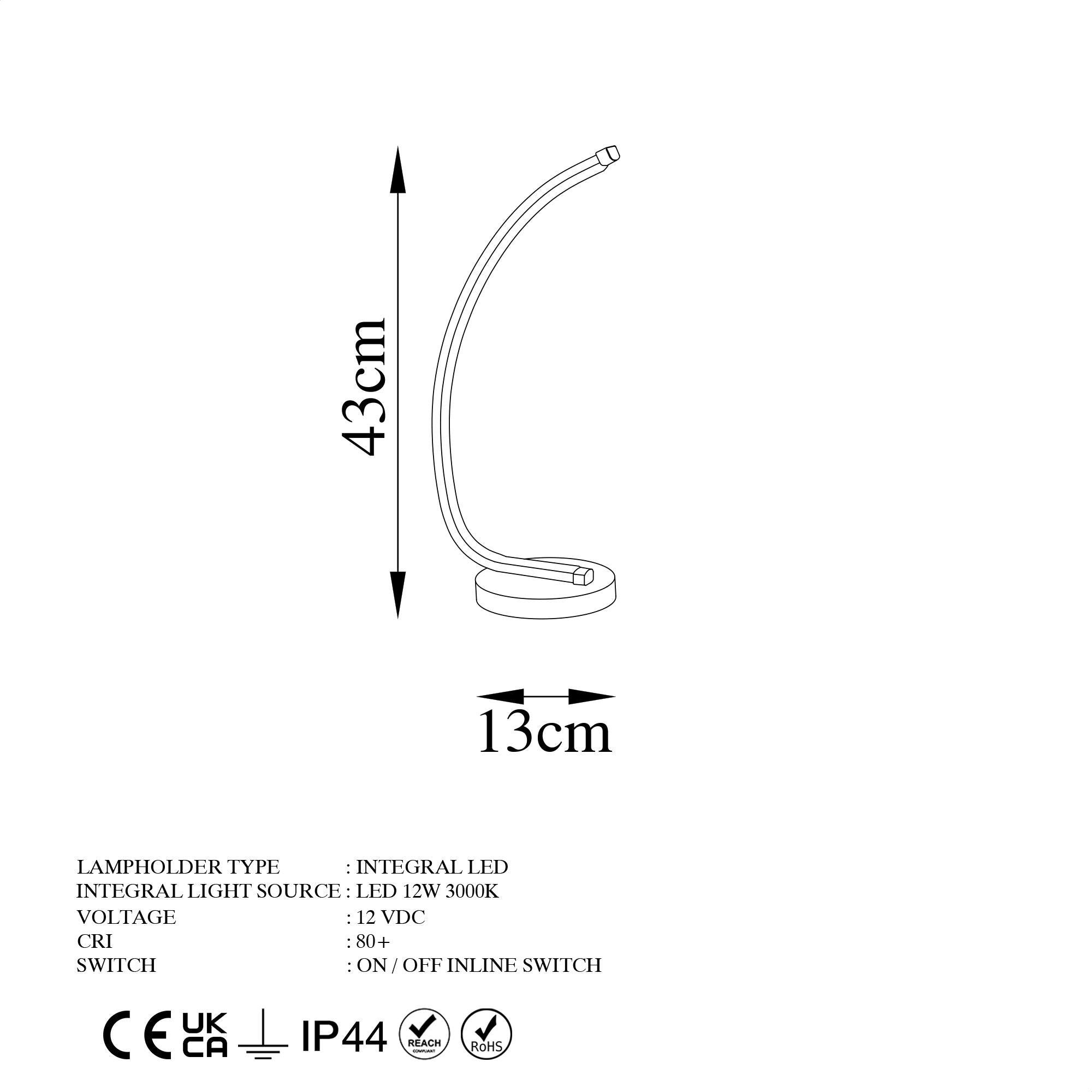 Vallera 13322 Led Masa Lambası Aydınlatma 