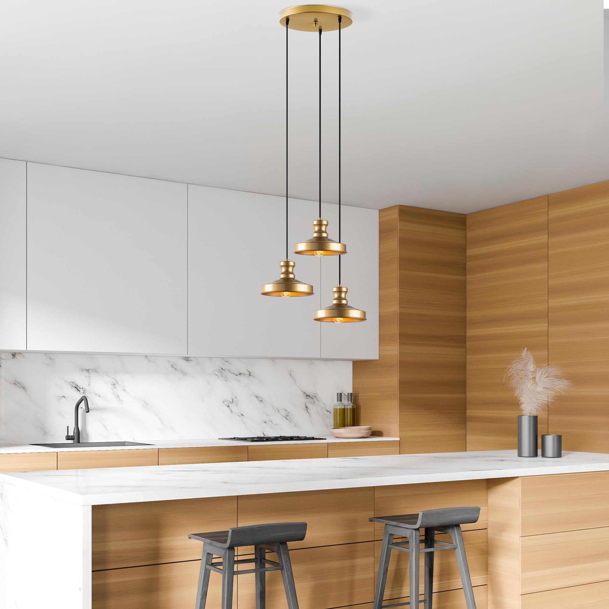 Velorum 182 Gold 3 Sıvama Sarkıt Aydınlatma 