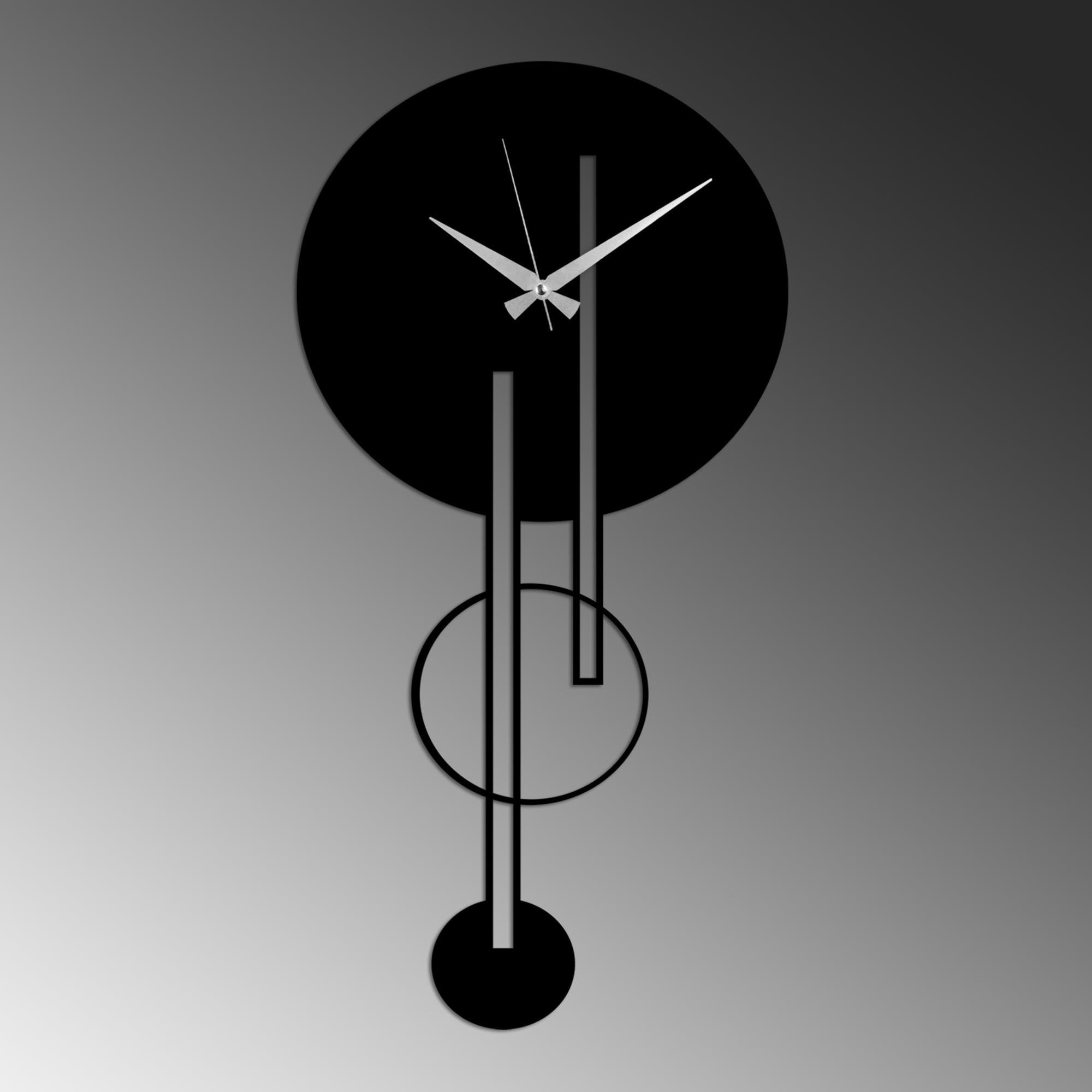 Watch-048 Dekoratif Metal Duvar Saati 