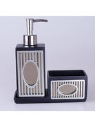 By Selim Glamour Sıvılı Süngerlik Siyah Gümüş Polyester