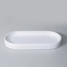 By Selim Natural Beyaz 5 Parça Polyester Banyo Seti