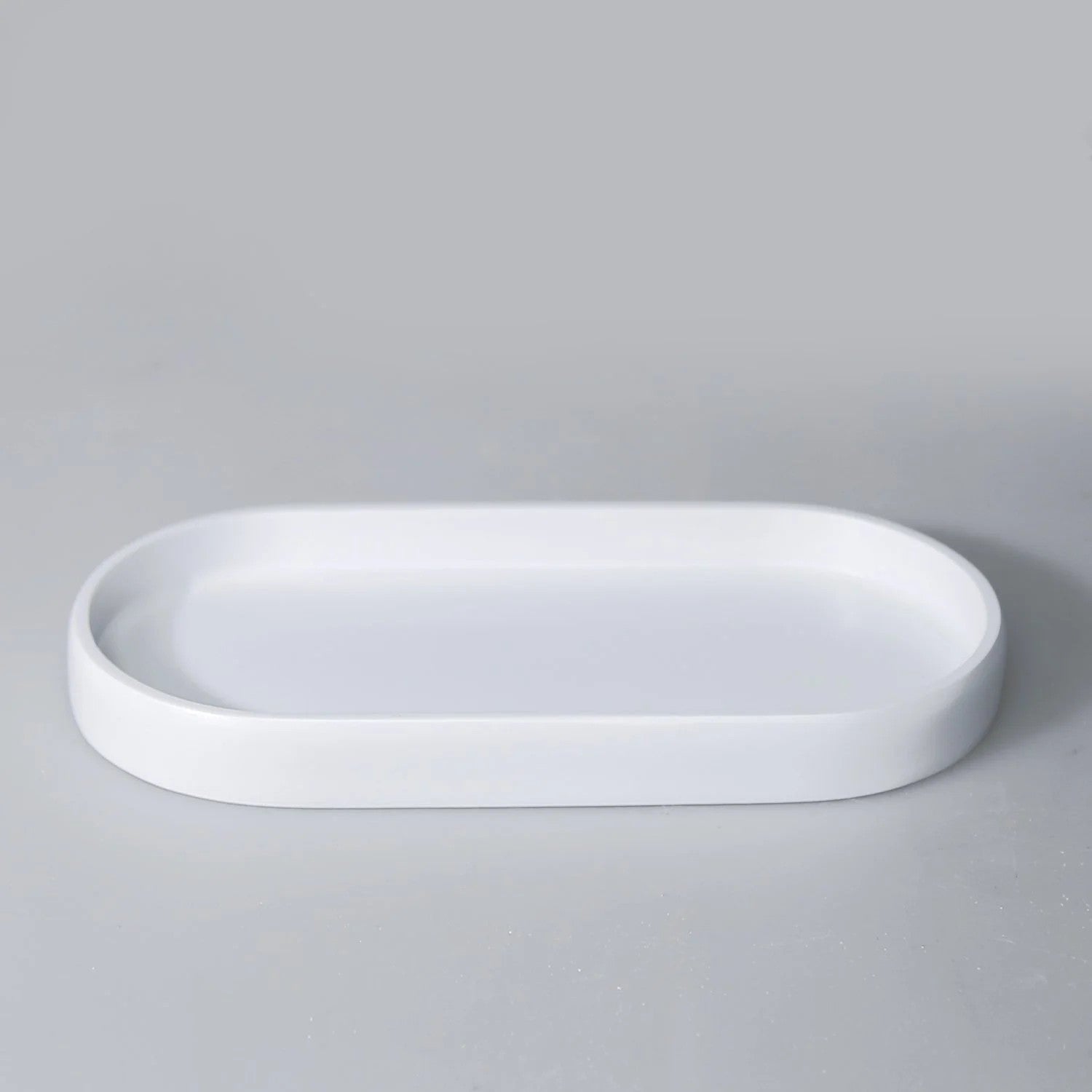By Selim Natural Beyaz 5 Parça Polyester Banyo Seti