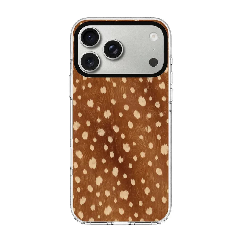 Caramel Fawn-Clear Kılıf Magsafe Özellikli - Iphone 17 Pro