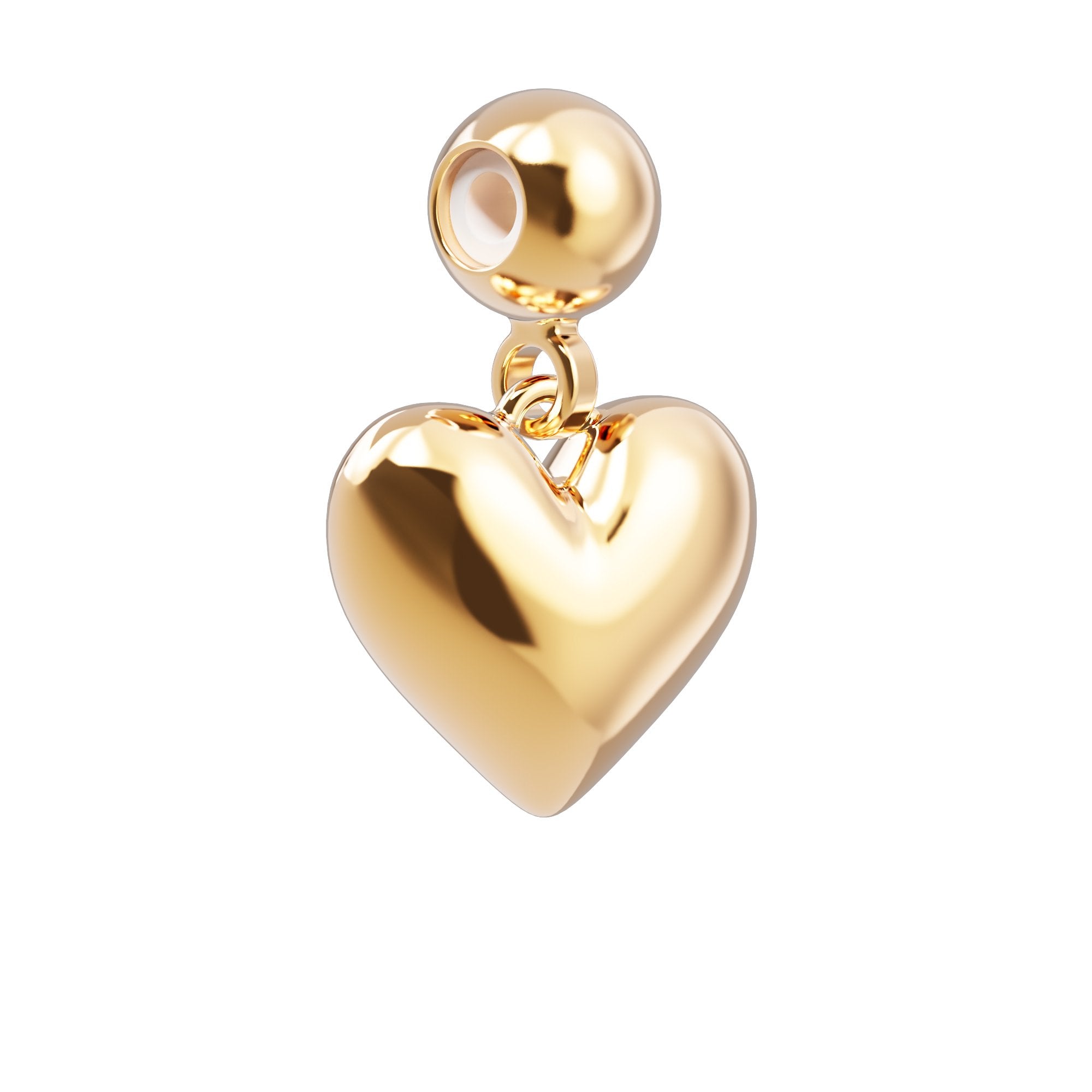 Chocli 18 Ayar Altın Kaplama Charm - Love