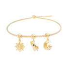 Chocli 18 Ayar Altın Kaplama Charm - Roket