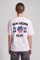 Kem Gözden Uzak Unisex Oversize Tshirt - 5
