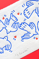 5 Hearts Linol Baskı - 2