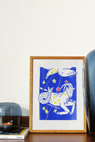 Capricorn Linol Baskı - 0