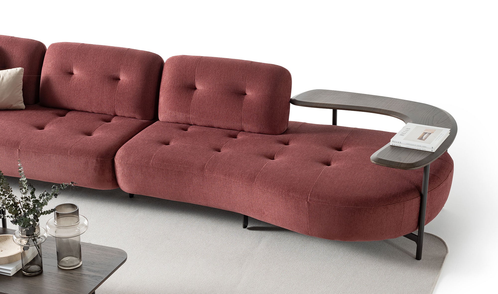 Deravio Köşe Takımı - Bordo - 4