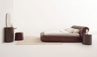 Dorel Bazalı Yatak Odası - Bordo