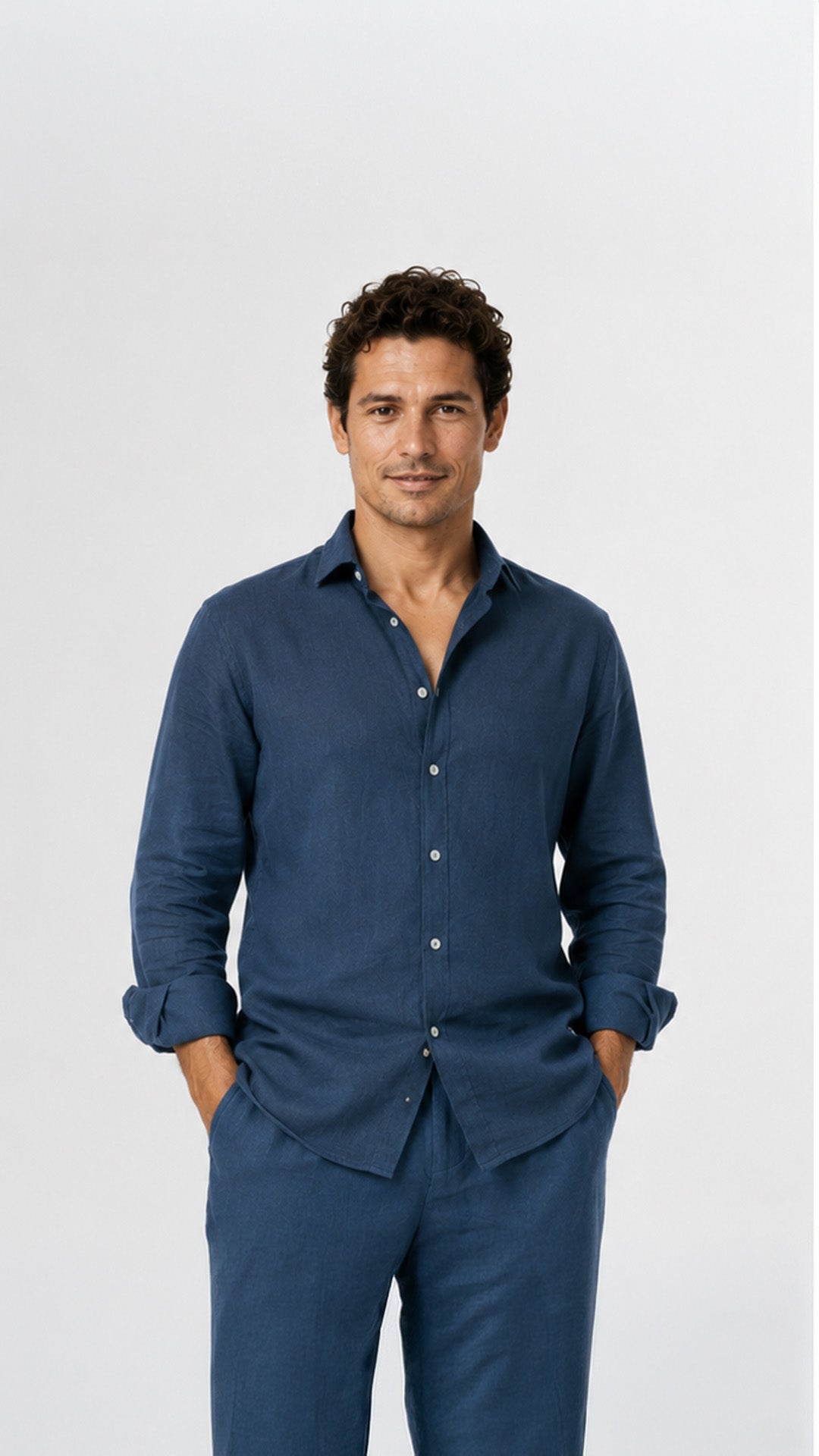 Floma Erkek Keten Gömlek – Lonse Linen