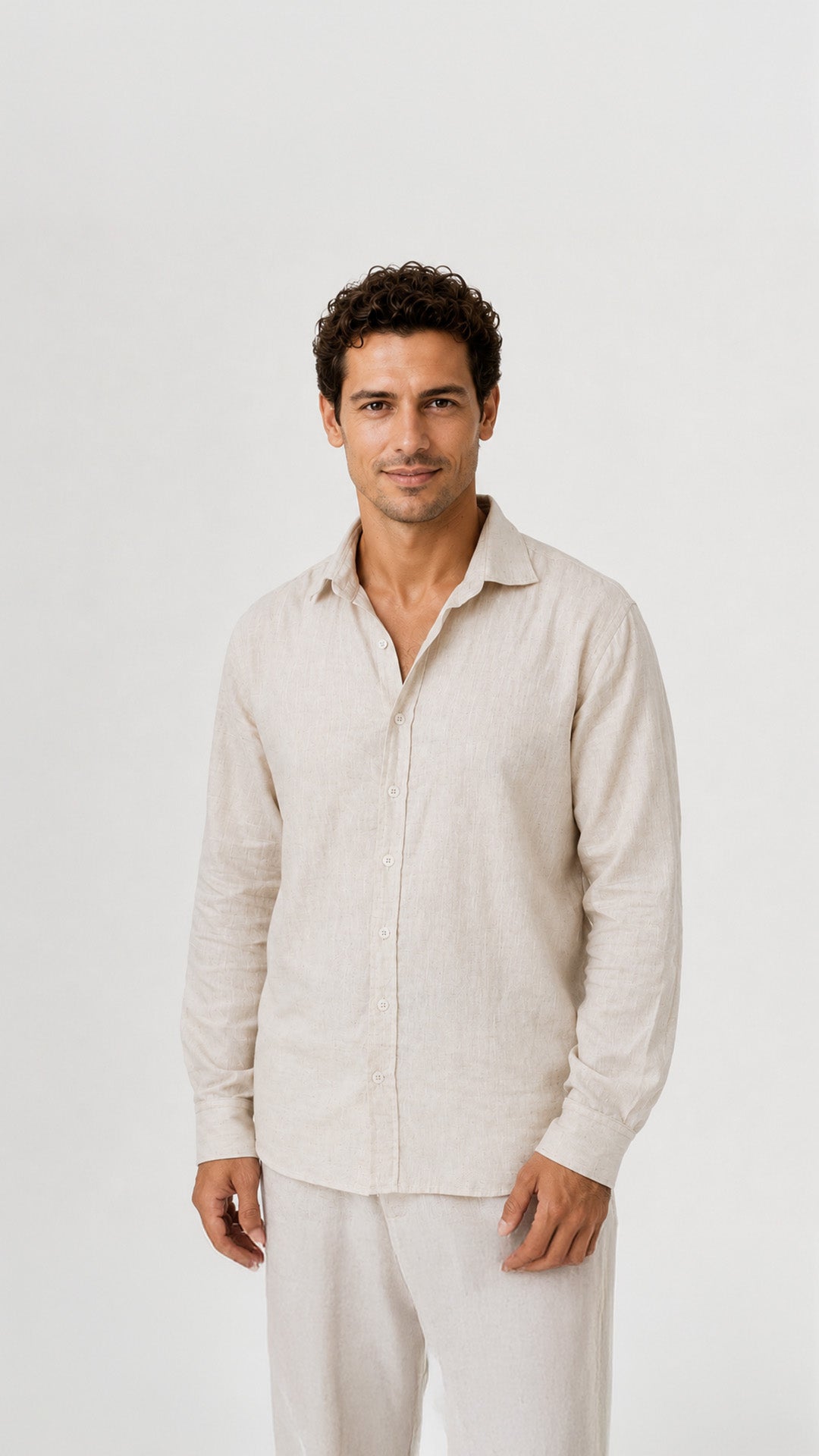 Floma Erkek Keten Gömlek – Lonse Linen
