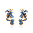 Baby Secret Of The Universe Aqua Kristal İKonik Küpe