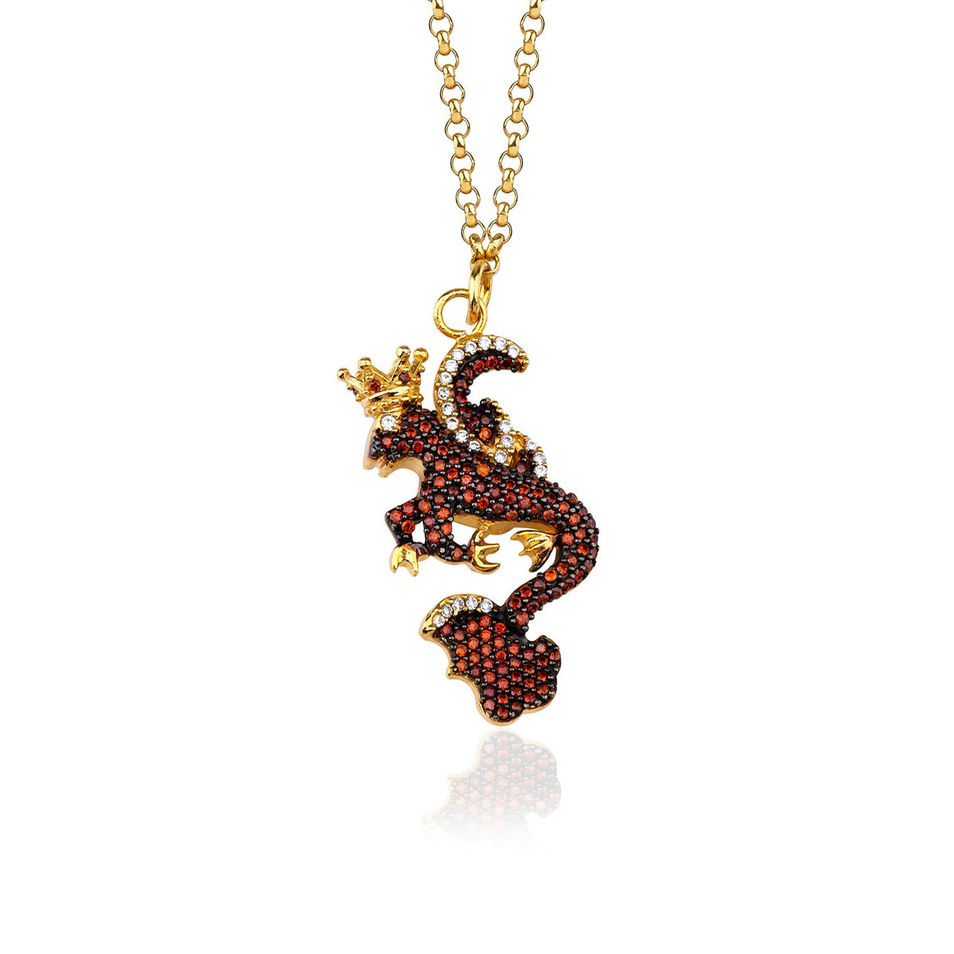 Baby Secret Of The Universe Garnet İKonik Kolye