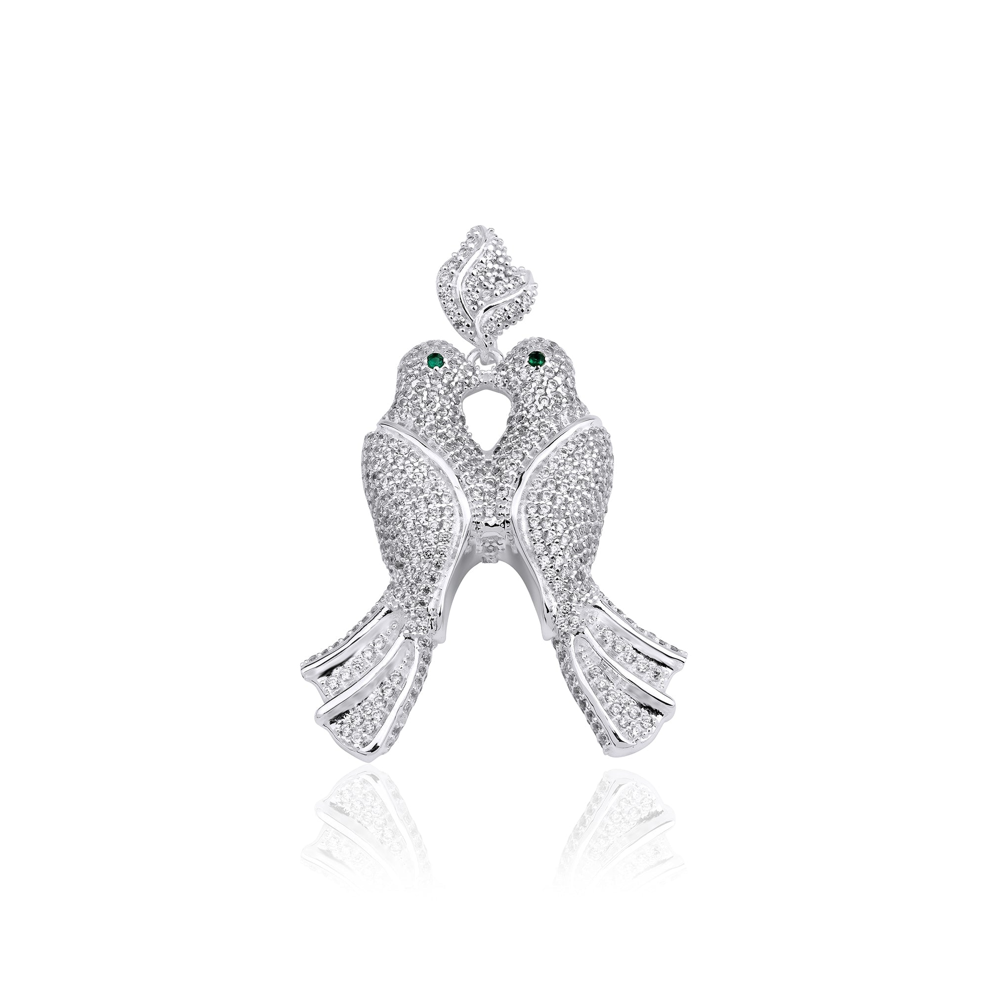 Bird Of Love Beyaz Kolye