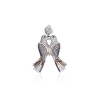 Bird Of Love Pembe & White Kolye