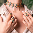 Jr. Secret Of The Universe Yeşil Mitolojik Dragon Choker/Kolye