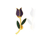 Lale Devri Purple & Green Rozet