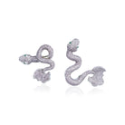 Power Of Love Pembe Mitolojik Şahmeran Küpe