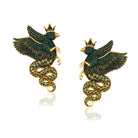 Power Of Spirit Green Elegant Kartal Küpe