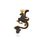 Secret Of Stamboul Siyah Efsanevi Dragon Kolye / Broş