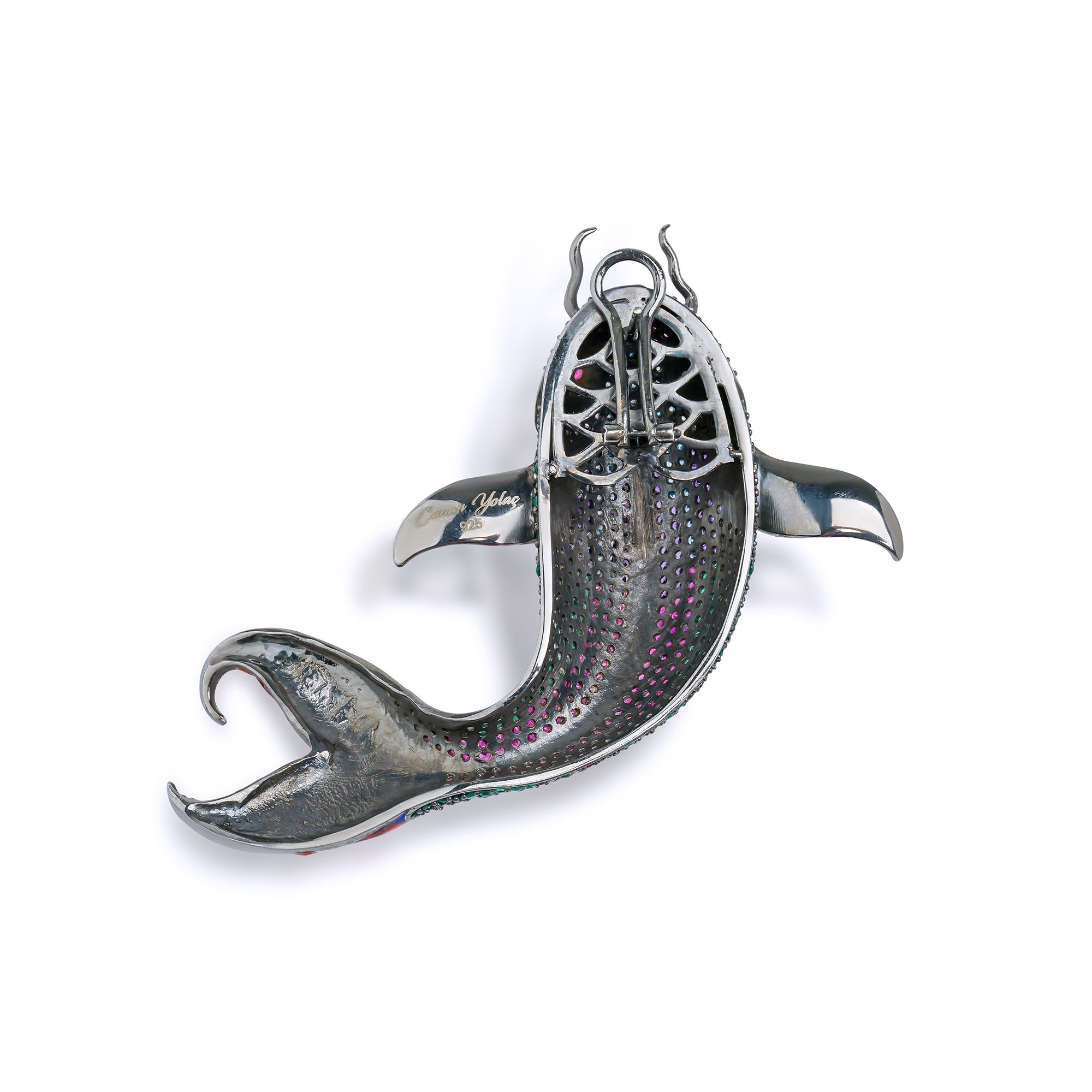 Sultan Of The Ocean Beyaz Gösterişli Küpe