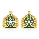 Sun Of The Ottoman Empire Yeşil Küpe