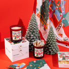 Candle + Friends-Christmas Collection Yeni Yıl Cam Mum Medium-Mum-2-Milagron.com