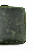 Carens-Crazy 6'lı Hakiki Deri Kalem çantası Koyu Yeşil K86-Kalem Çantası-2-Milagron.com