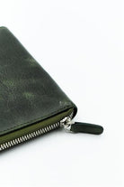 Carens-Crazy 6'lı Hakiki Deri Kalem çantası Koyu Yeşil K86-Kalem Çantası-4-Milagron.com