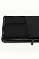 Carens-Hakiki Deri 40lı Kalem çantası Siyah K40 6-Kalem Çantası-2-Milagron.com