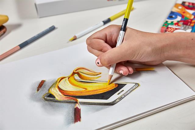 Carioca-Plus 4.0 Sert Kutuda Kuru Boya Kalem Seti 40'lı-Çizim Kalemleri-3-Milagron.com