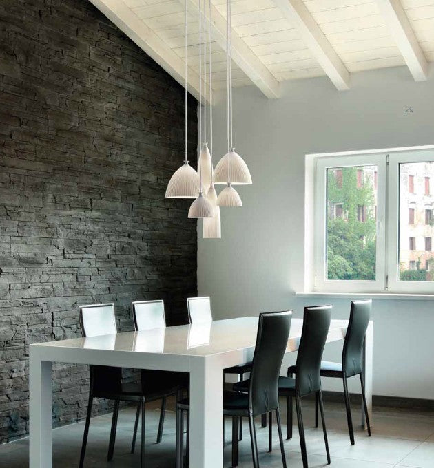 Zuzu Sarkit 6L Serami̇k Krem Ø37X200 Cm G4 6X20W