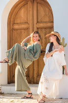 Carryberry-Beyaz Müslin Kaftan-Elbise-1-Milagron.com