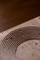 Doğal Traverten Dekoratif Obje | Modern İç Mekân Aksesuarı - 9