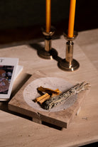 Doğal Traverten Dekoratif Obje | Modern İç Mekân Aksesuarı - 4