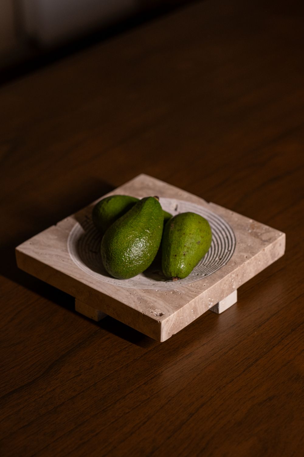 Doğal Traverten Dekoratif Obje | Modern İç Mekân Aksesuarı - 6