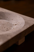 Doğal Traverten Dekoratif Obje | Modern İç Mekân Aksesuarı - 8