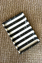 Modern Siyah Beyaz Mermer Sunum Tepsisi - 5