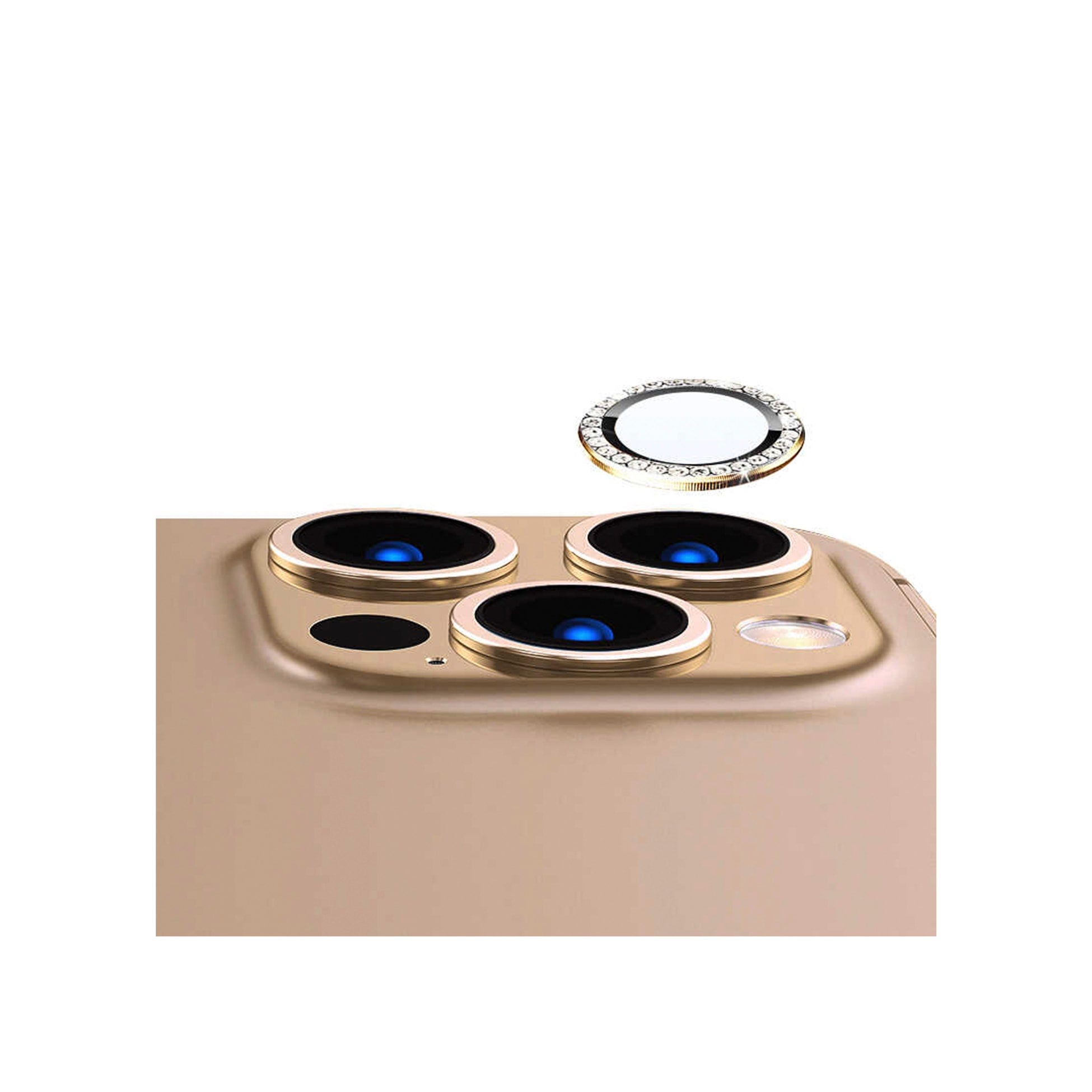 Apple Iphone 15 Diamond Kamera Lens Koruyucu - 7
