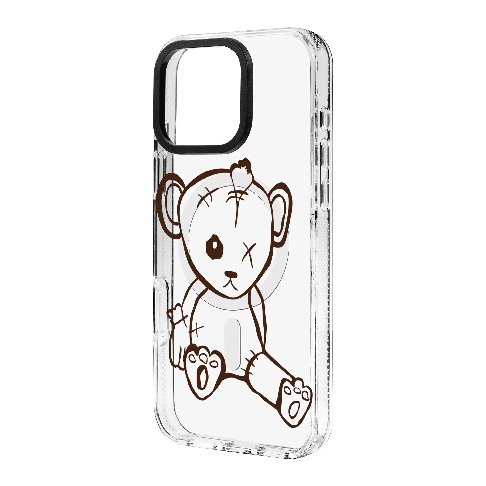 Baby Bear-Clear Kılıf Magsafe Özellikli - Iphone 15 Plus