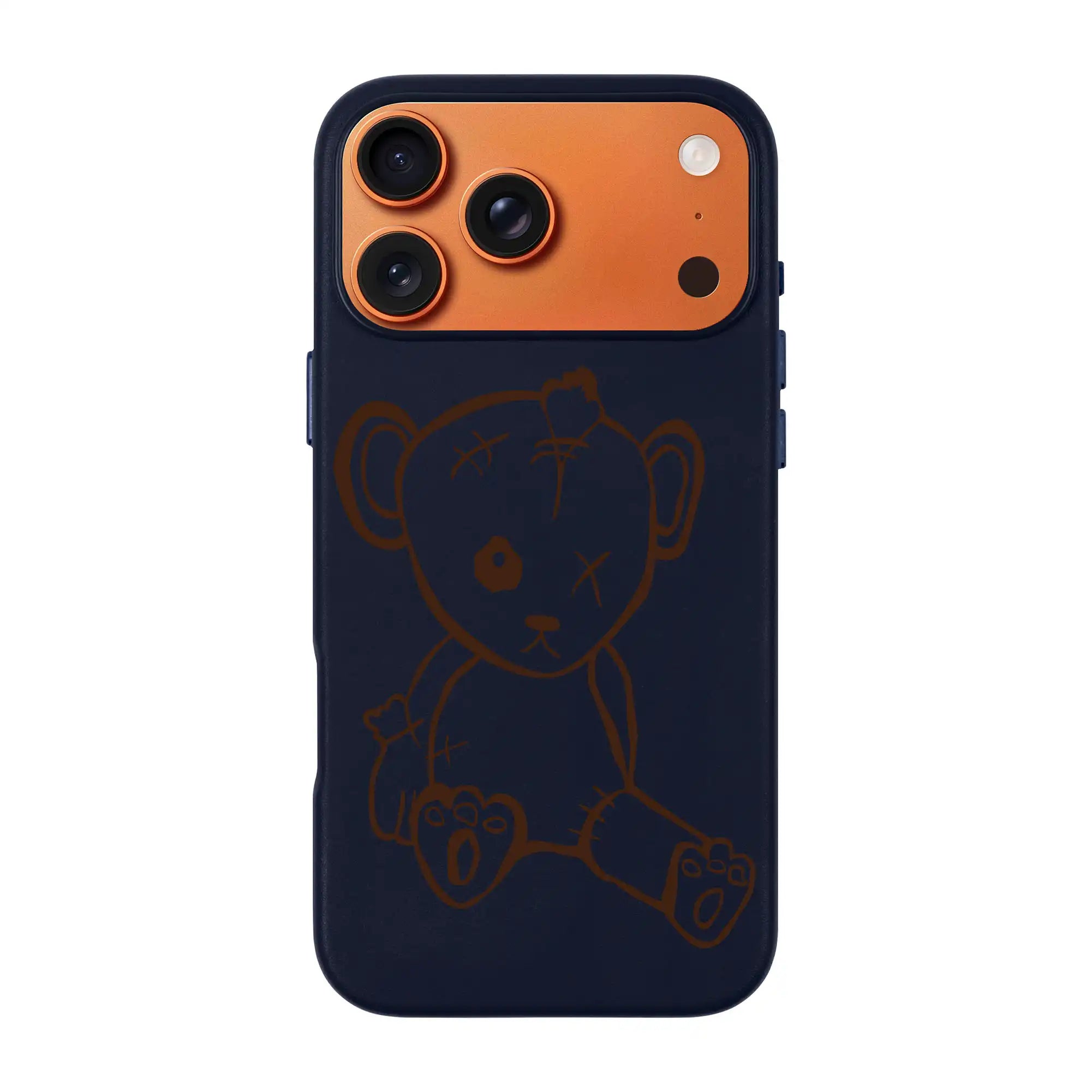 Baby Bear-Signature Leather Kılıf Magsafe Özellikli - Iphone 17 Pro